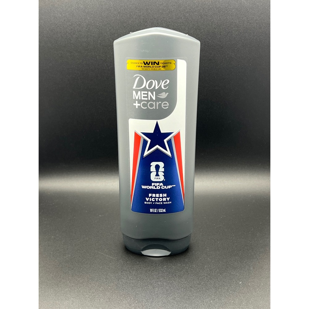 Dove Men+Care Fresh Victory Body Face Wash FIFA World Cup 26 Edition 18oz